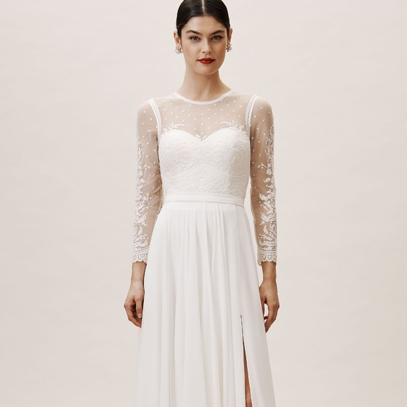 BHLDN Catherine Deane Leanna Bodysuit Size 14 - Picture 1 of 7